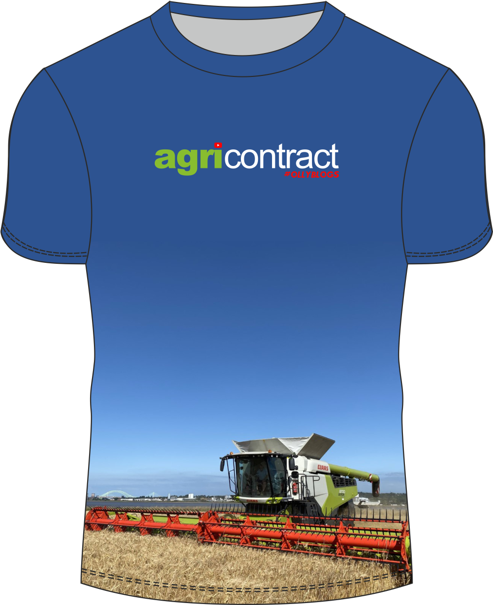 Agricontract T-Shirt - Design B - Juniors - Image 2