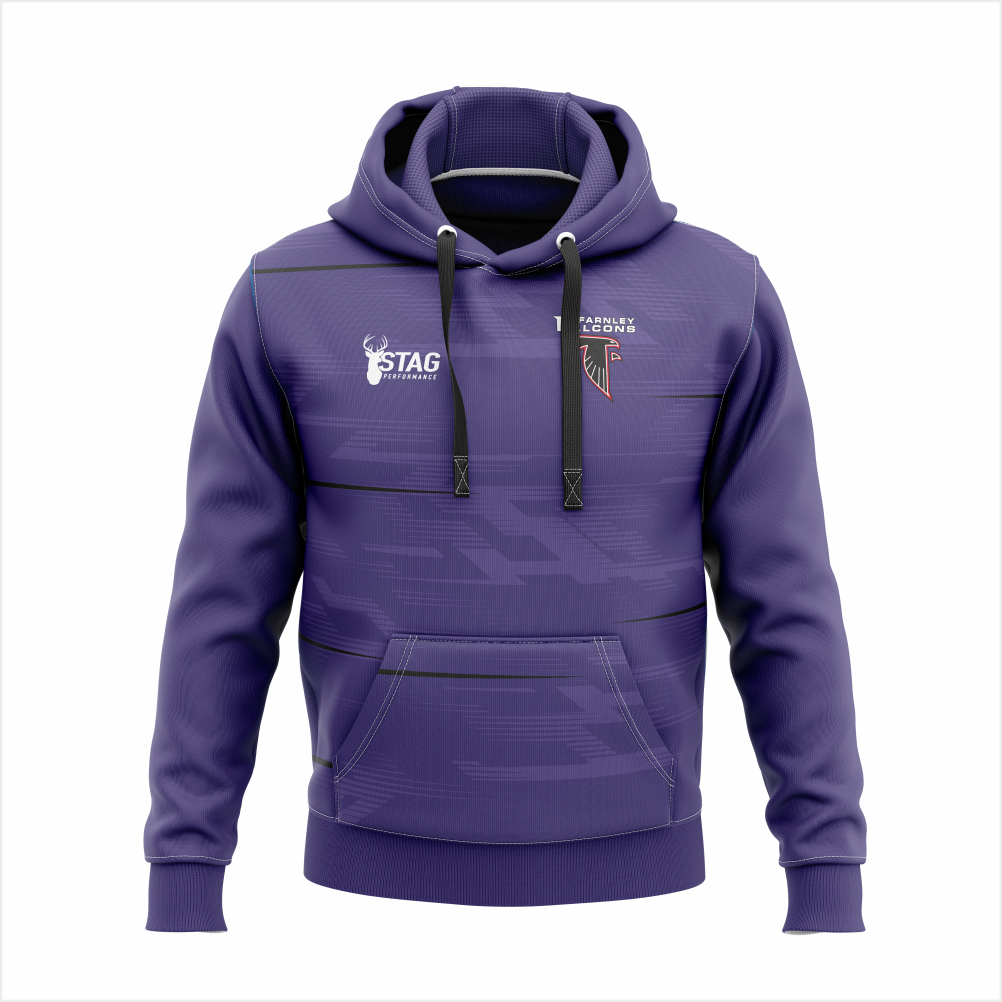 Farnley Falcons Purple Hoodie - Junior
