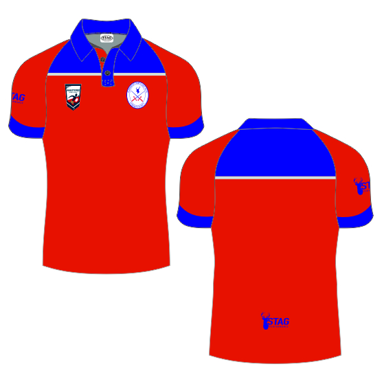Aldershot and Fleet RLFC Polo (Red) - Adult