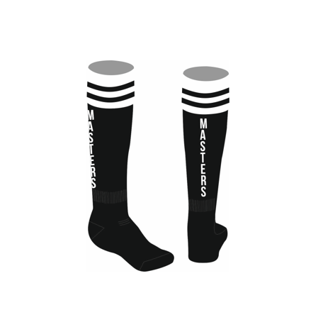 Masters Match Socks - Black