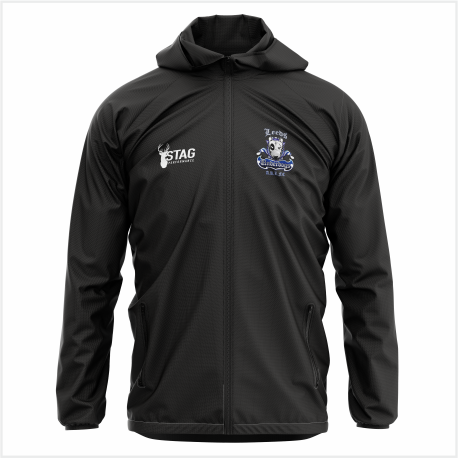 Leeds Underdogs BLACK Rain Jacket - Adults