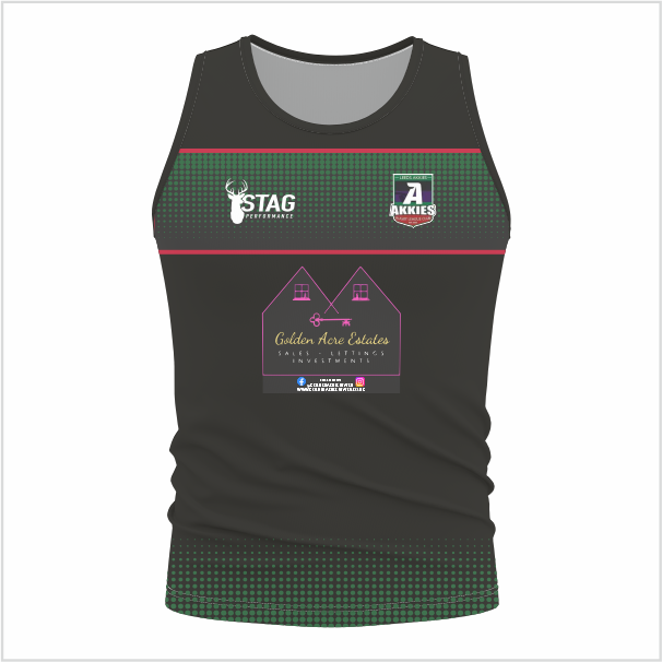 Leeds Akkies RL Singlet - Adult