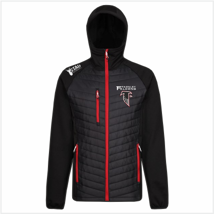 Farnley Falcons Hybrid Hooded Jacket - Adults