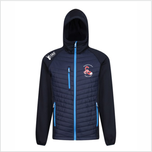 Blackpool Scorpions RL Hybrid Hooded Jacket - Adults