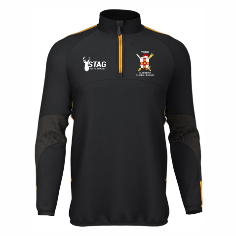 York Masters RL Black/Amber Midlayer - Adult
