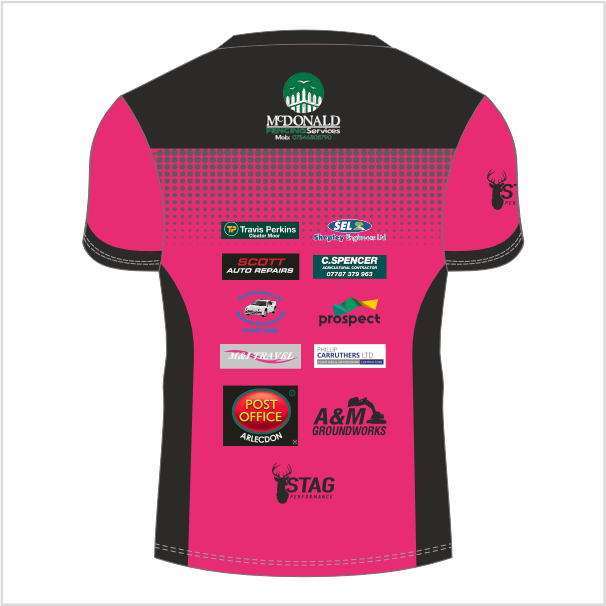 Arlecdon Rams Masters RL T-shirt - Adult - Image 2