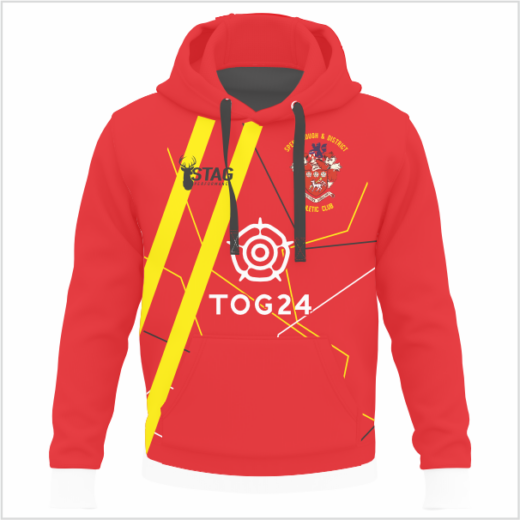 Spenborough AC Club Red Hoodie - Adult