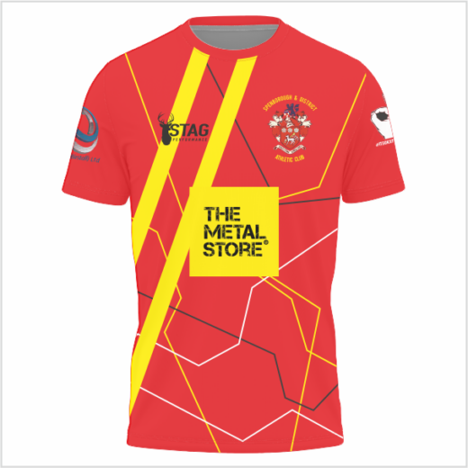 Spenborough AC Club Red T-shirt - Adult