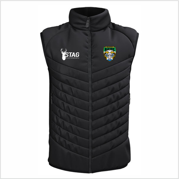 Arlecdon Rams Masters RL Padded Gilet - Adult
