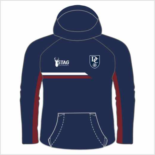 Derwent College Rugby Union Sublimated Hoodie - Adult