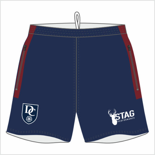 Derwent College Rugby Union Training Shorts - Adult