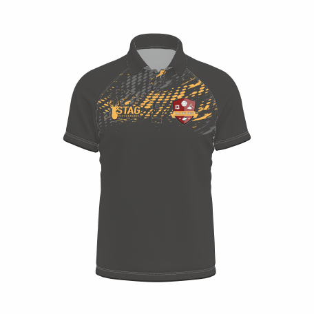 Maltby RUFC Polo Black - Juniors