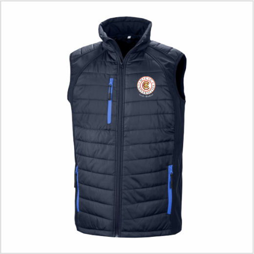 LB MCCU Navy/Royal Padded Gilet - Adult