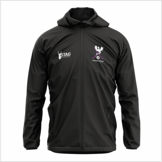 Huddersfield Dragons HC BLACK Rain Jacket - Adults