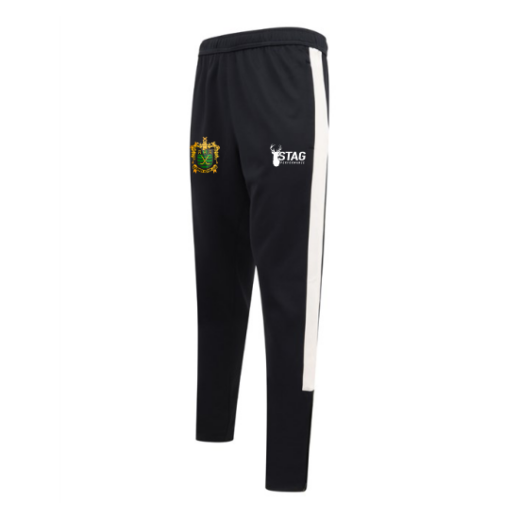 Slazenger HC BLACK/WHITE Track Bottoms - Youth