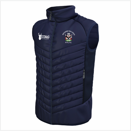 Wetherby Bulldogs Navy Gilet - Adult