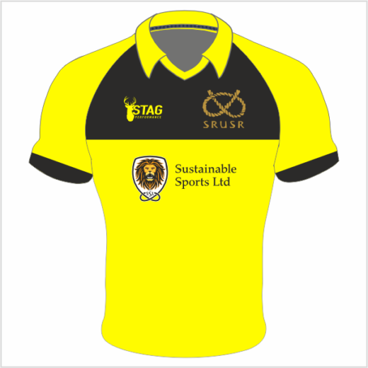 Staffordshire RURS Yellow Ladies Match Shirt – Ladies Fit