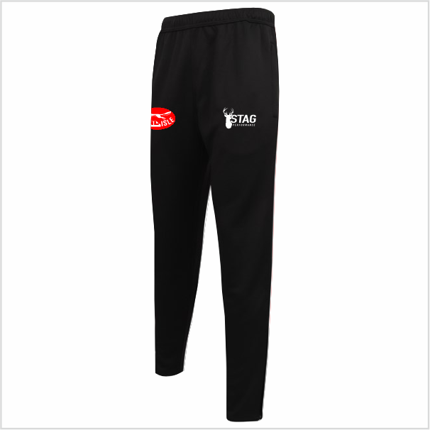Carlisle Masters RL BLACK Track Bottoms - Adults