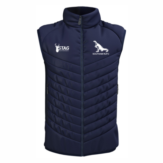 Southam RUFC NAVY Padded Gilet - Adult