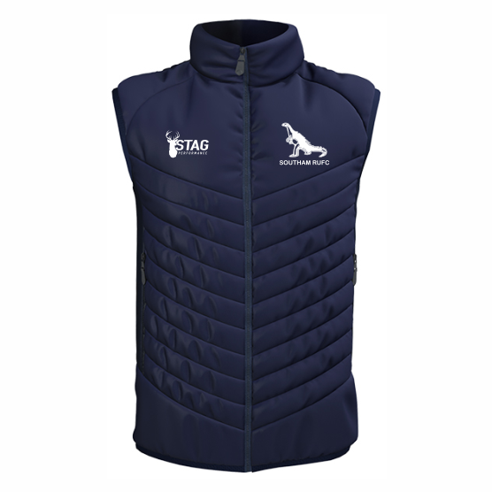 Southam RUFC NAVY Padded Gilet - Adult
