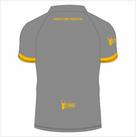Castleford Masters RL Sublimated Polo GREY - Adult - Image 2