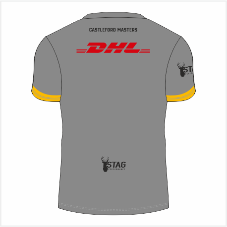 Castleford Masters RL Sublimated T-shirt GREY - Adult - Image 2