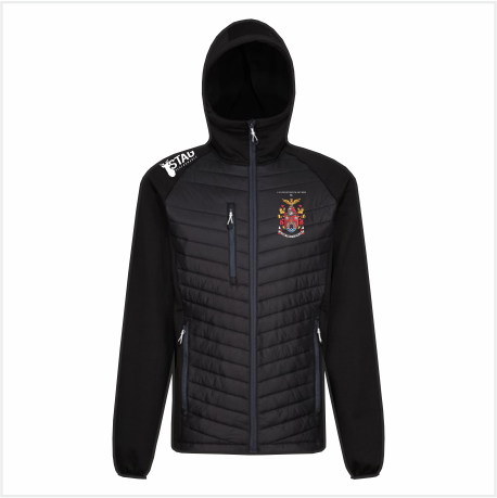 Castleford Masters RL BLACK Hybrid Jacket - Adult