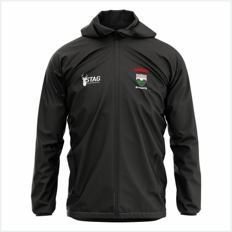 Wells City Archers BLACK Aura Rain Jacket - Adults