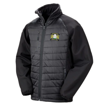 Crigglestone All Blacks Padded Softshell Jacket - Adult