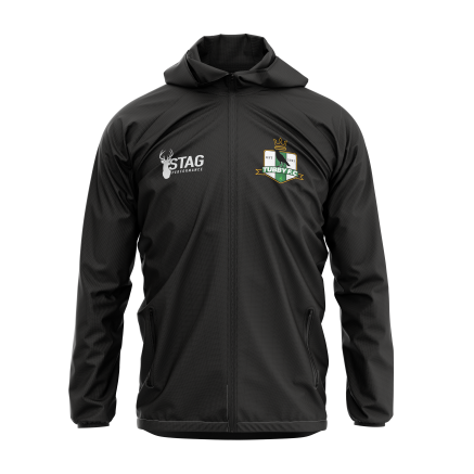 Tubby FC BLACK Aura Rain Jacket - Adults